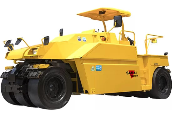 STATIC PNEUMATIC TIRED ROLLER
