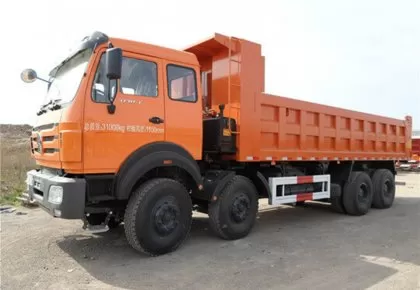 Beiben 8x4 27m3 380hp dump truck