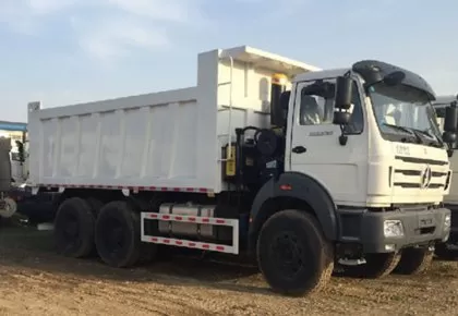 North Benz (Beiben) NG80 2634KZ 6x4 340hp 18m3 Dump Truck