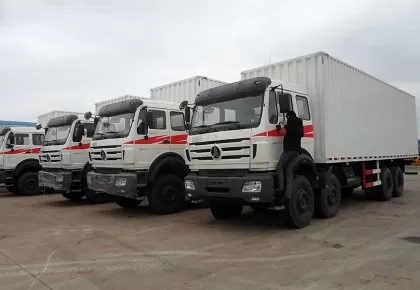 BEIBEN8x4 3138PZ Cargo Van Truck